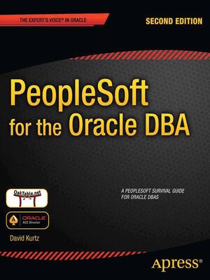cover image of PeopleSoft for the Oracle DBA